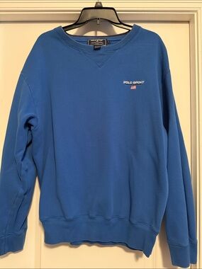 Polo by Ralph Lauren Polo Sport Royal Blue Crewneck Sweatshirt